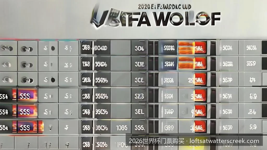 2026世界杯门票价格表曝光：小组赛到决赛各档次票价深度对比